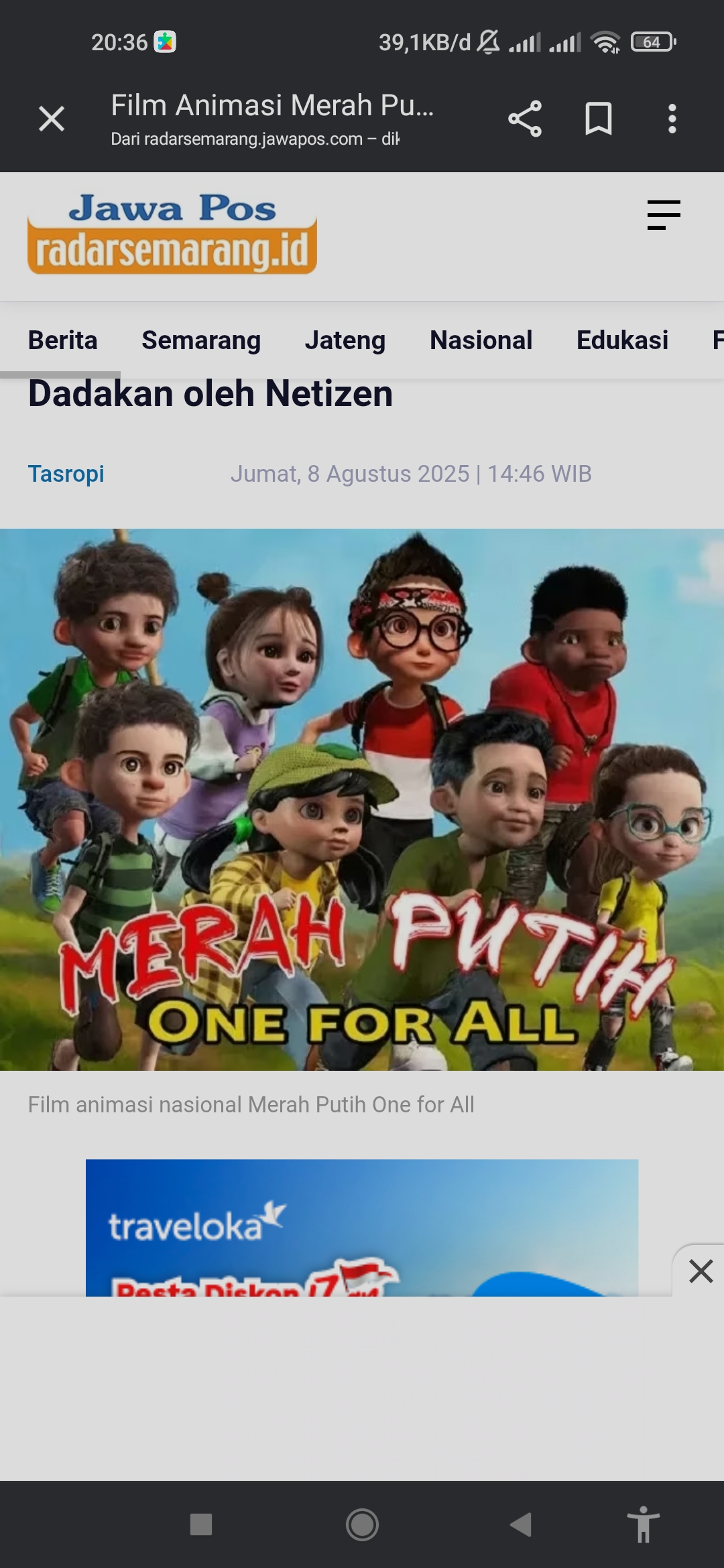 Animasi Merah Putih: One For All