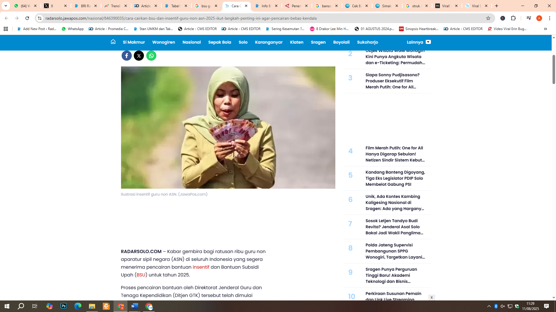 Tunjangan Profesi Guru