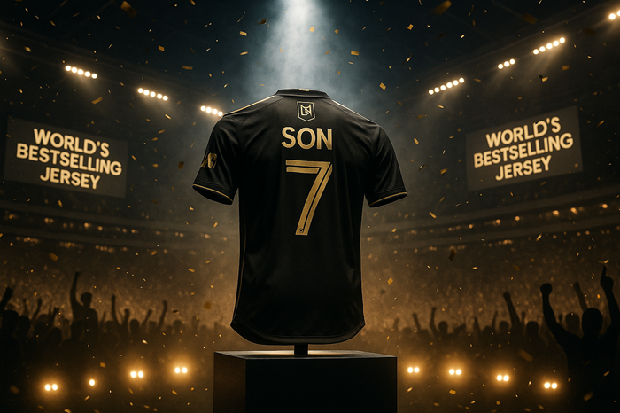 Ilutrasi Jersey Son By : Sora AI