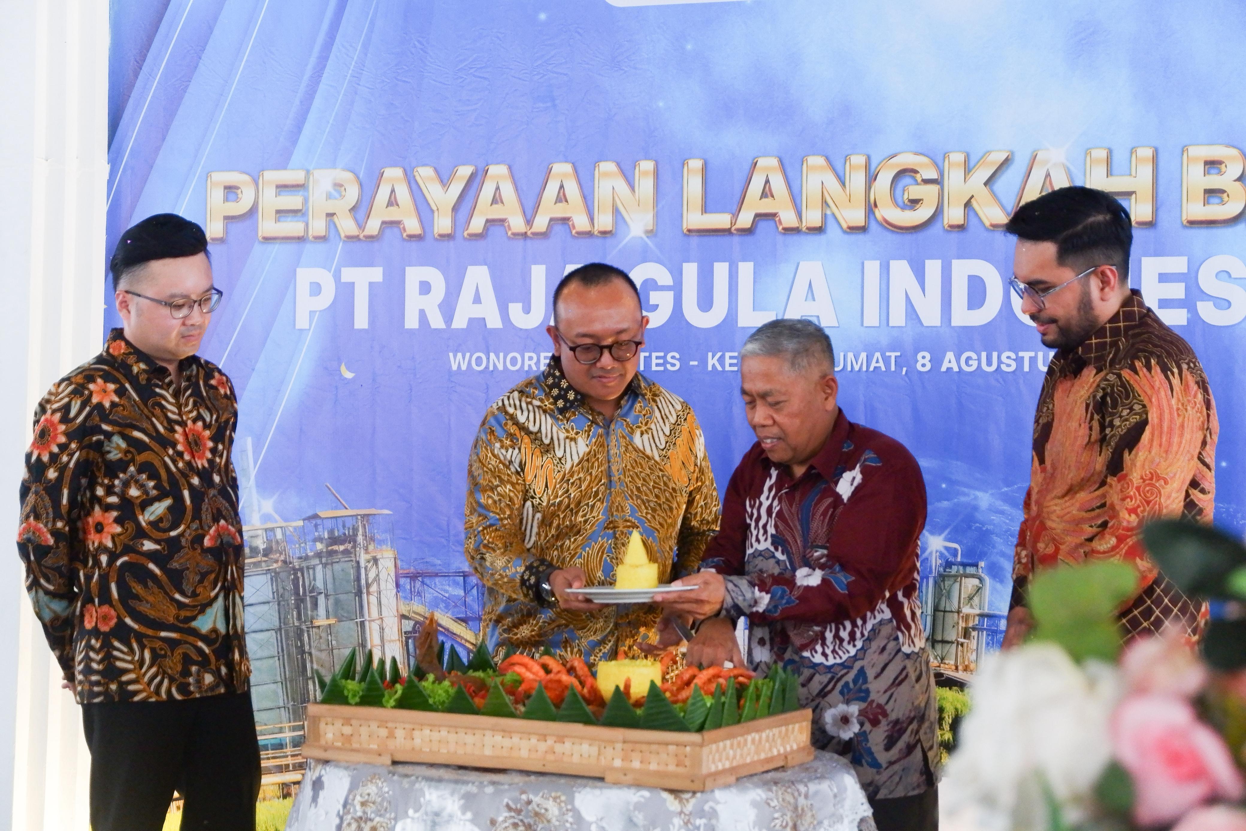 PT Raja Gula Indonesia Resmikan Pabrik Gula Jawa Berkapasitas 300 Ton per Hari