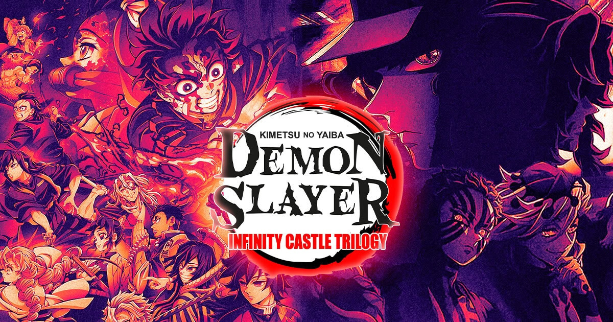 Trilogi film anime Demon Slayer yang dibagi menjadi 3 bagian.