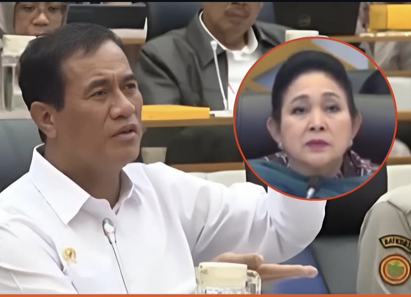Amran Sulaiman kena semprot Titiek Soeharto.