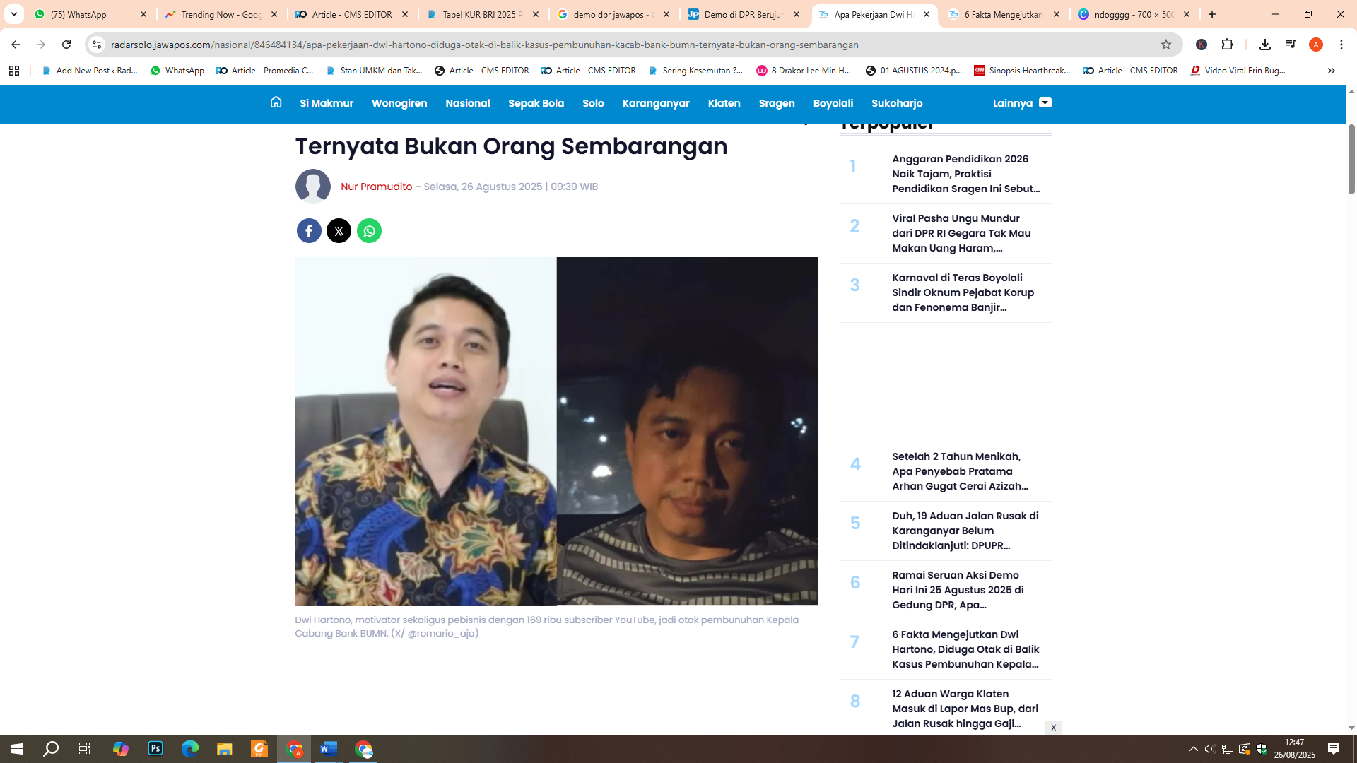 Fakta Dwi Hartono