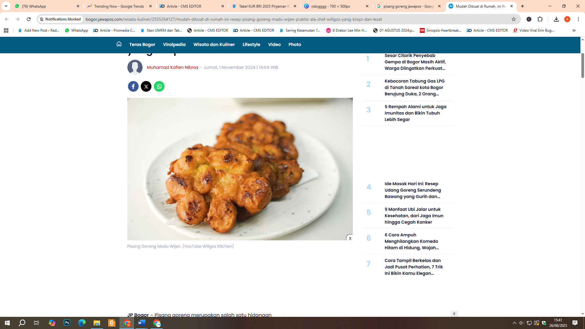 Pisang goreng