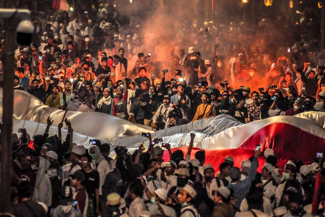 Ilustrasi pendemo di DPR RI. Buruh akan demo pada 28 Agustus.