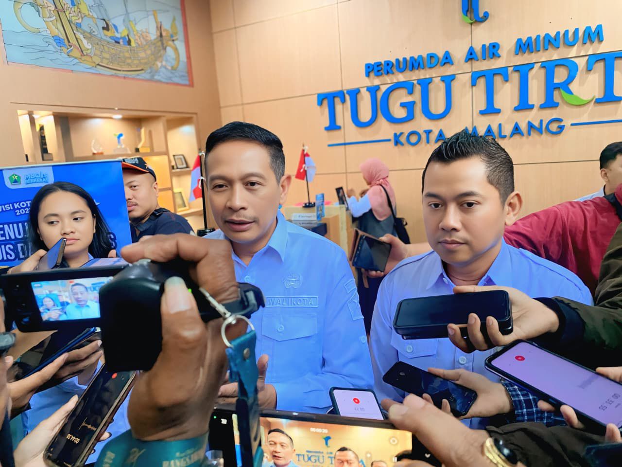 Walikota Malang Dr. Ir. Wahyu Hidayat, M.M juga menghadiri launching TANIA