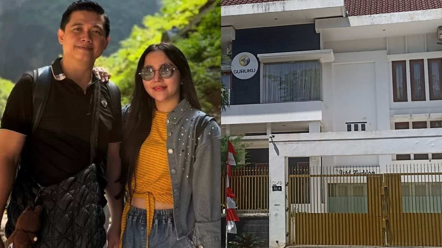 Rumah mewah milik Dwi Hartono, salah satu otak penculikan dan pembunuhan Kepala Cabang Pembantu (KCP) BRI Cempaka Putih.