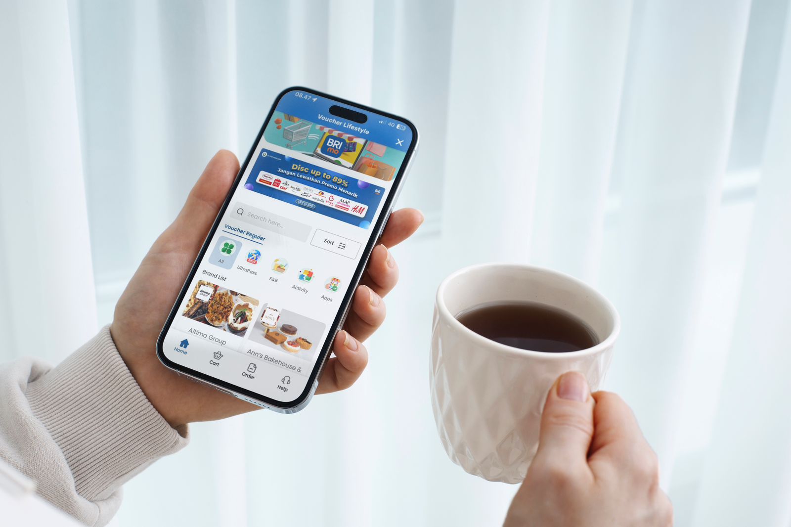 BRImo Sediakan Akses Berbagai Voucher dari Ratusan Merchant Ternama