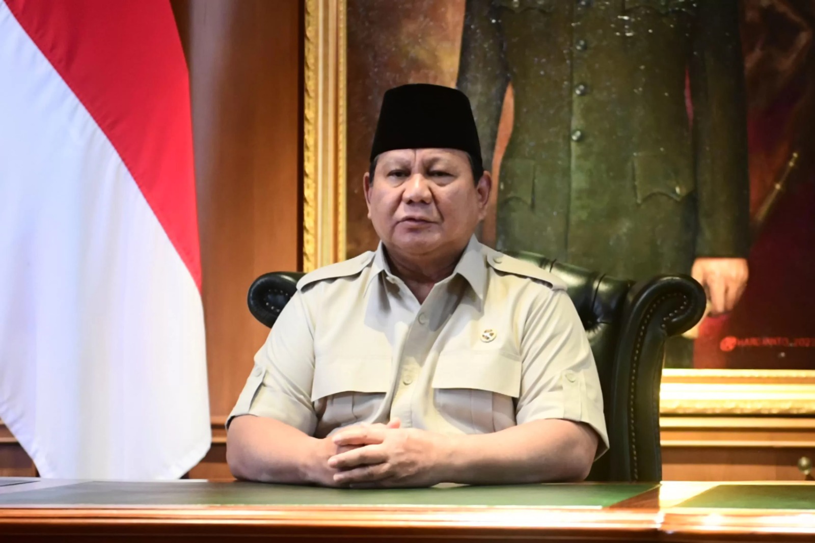 Presiden Prabowo berdialog dengan ormas, tokoh agama, buruh, dan partai di Istana Negara, Senin (1/9).