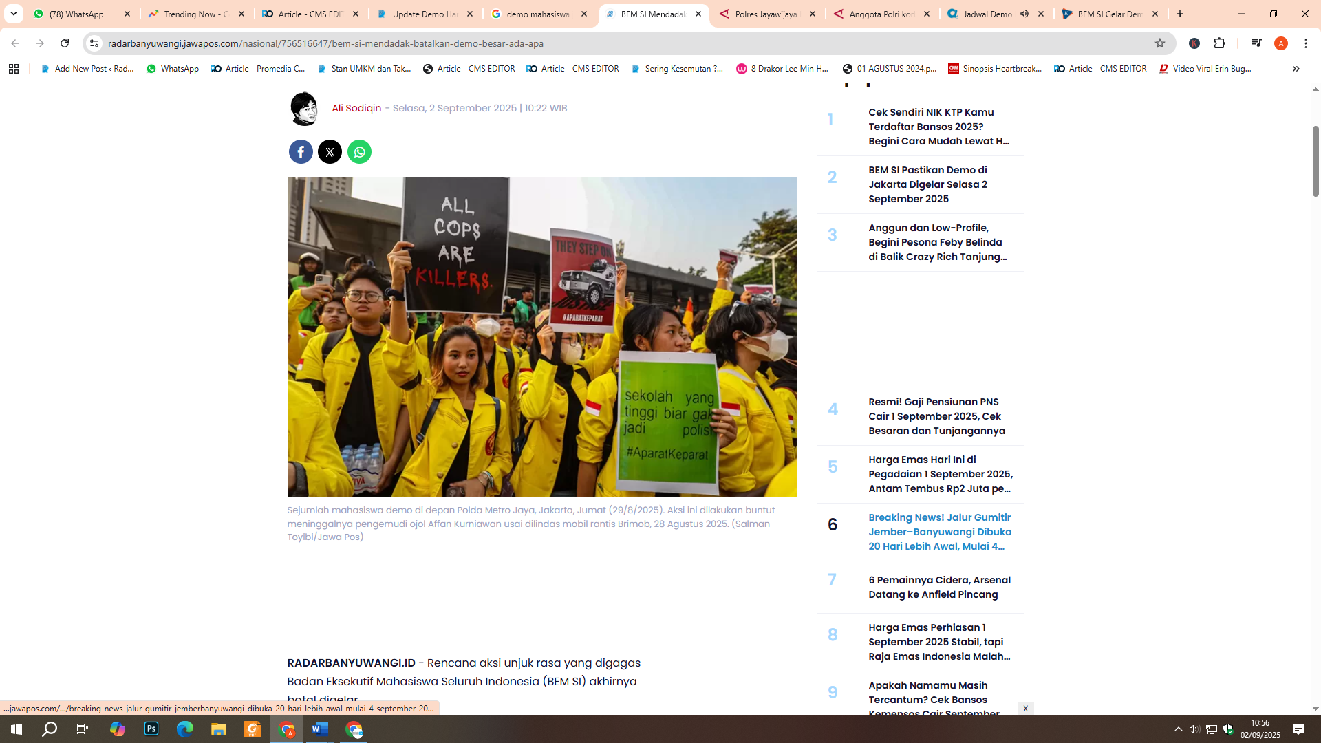 Demo Mahasiswa