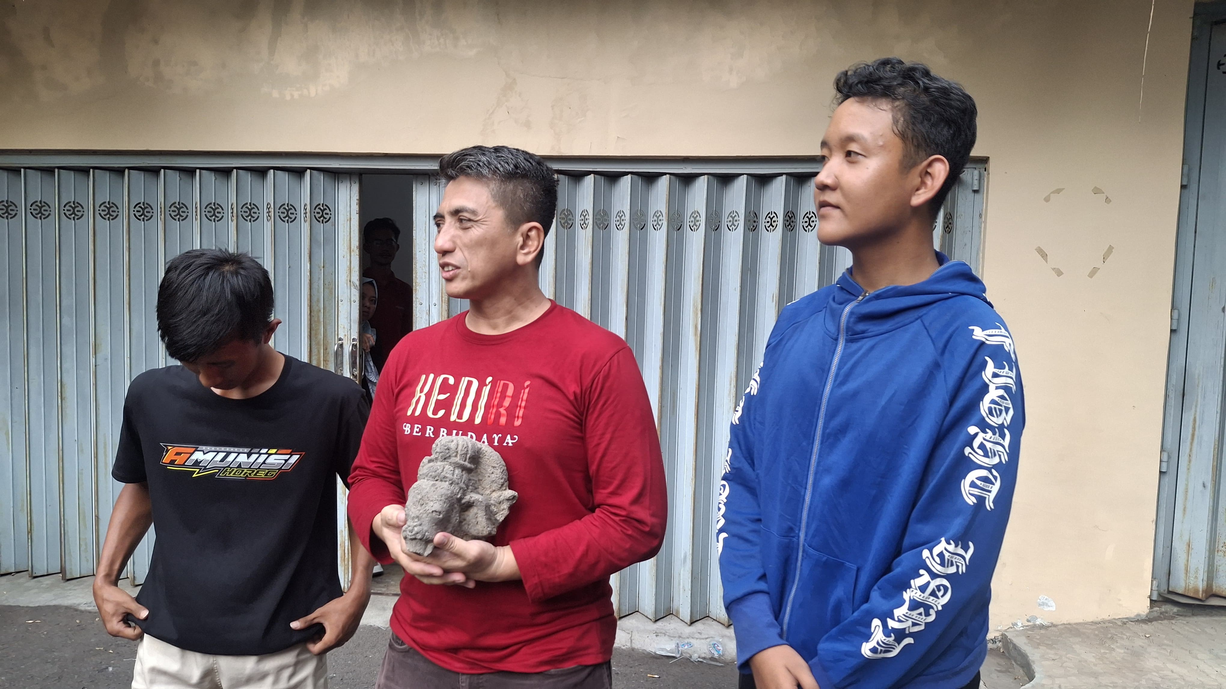 Fragmen kepala Ganesha akhirnya ditemukan.
