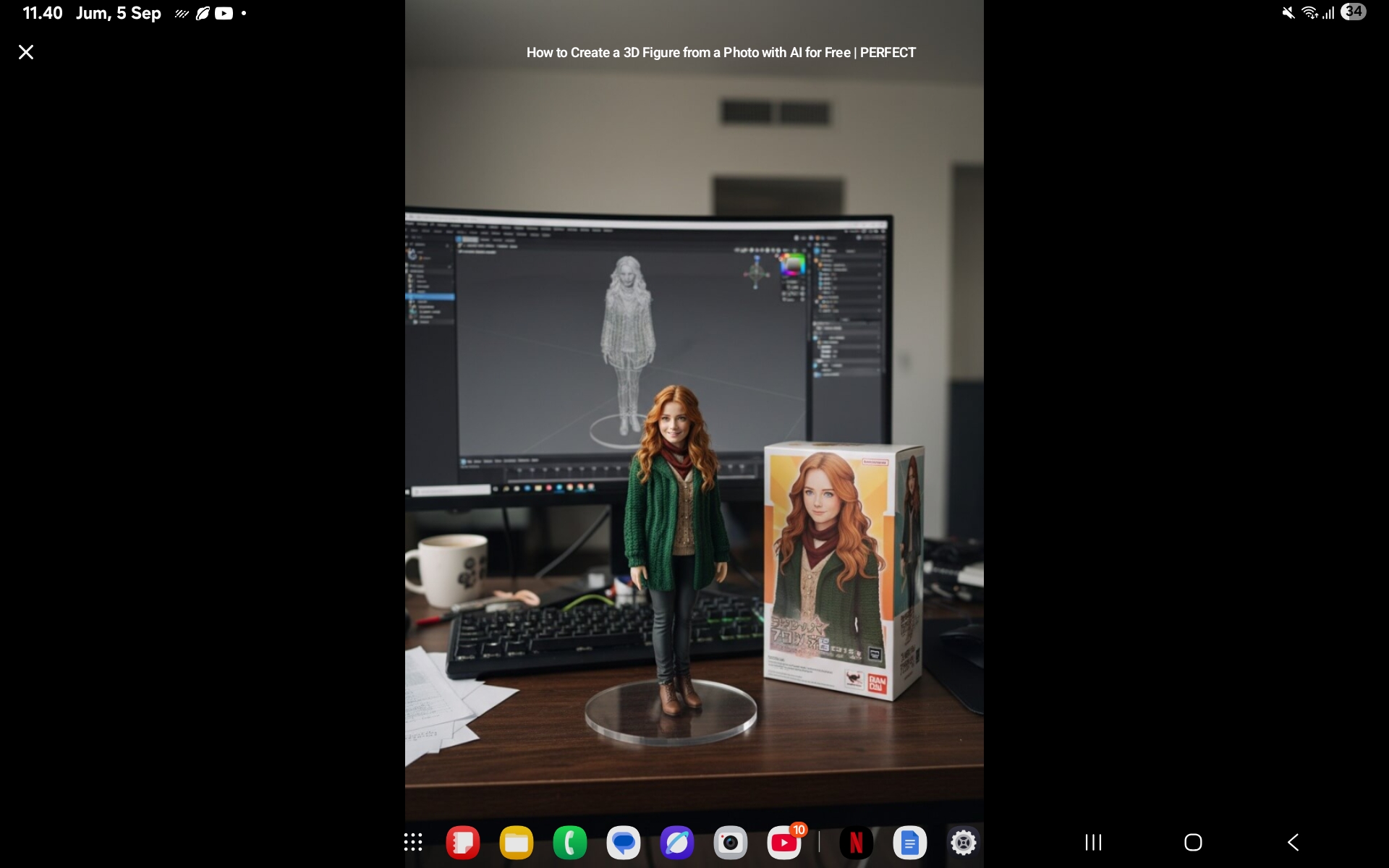 Cara buat miniatur foto pakai gemini AI.