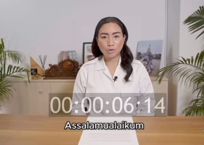 PERMOHONAN MAAF: Rahayu Saraswati mengundurkan diri dari DPR RI.