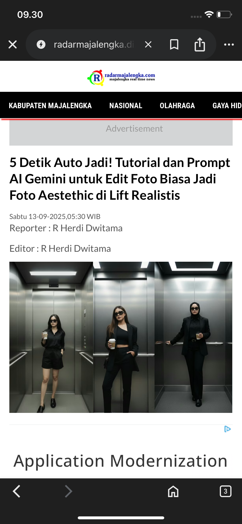Edit Foto di Lift