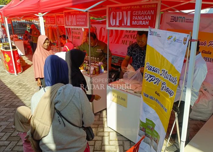 TEKAN HARGA PANGAN: PG Pesantren Baru ikut menjual Gula Kristal Putih (GKR) dengan harga murah di bawah harga ecer pasaran.