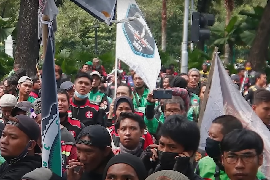 Demo ojol