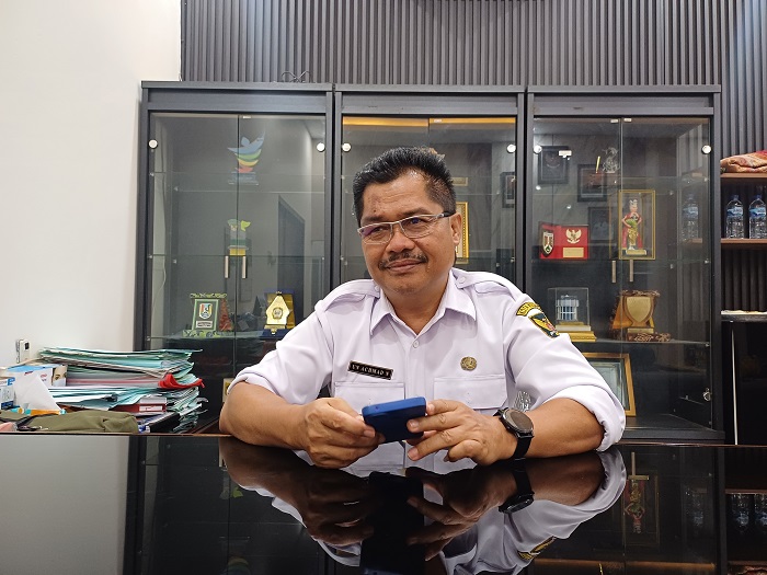 Un Achmad Nurdin, Kepala BKPSDM Kota Kediri.