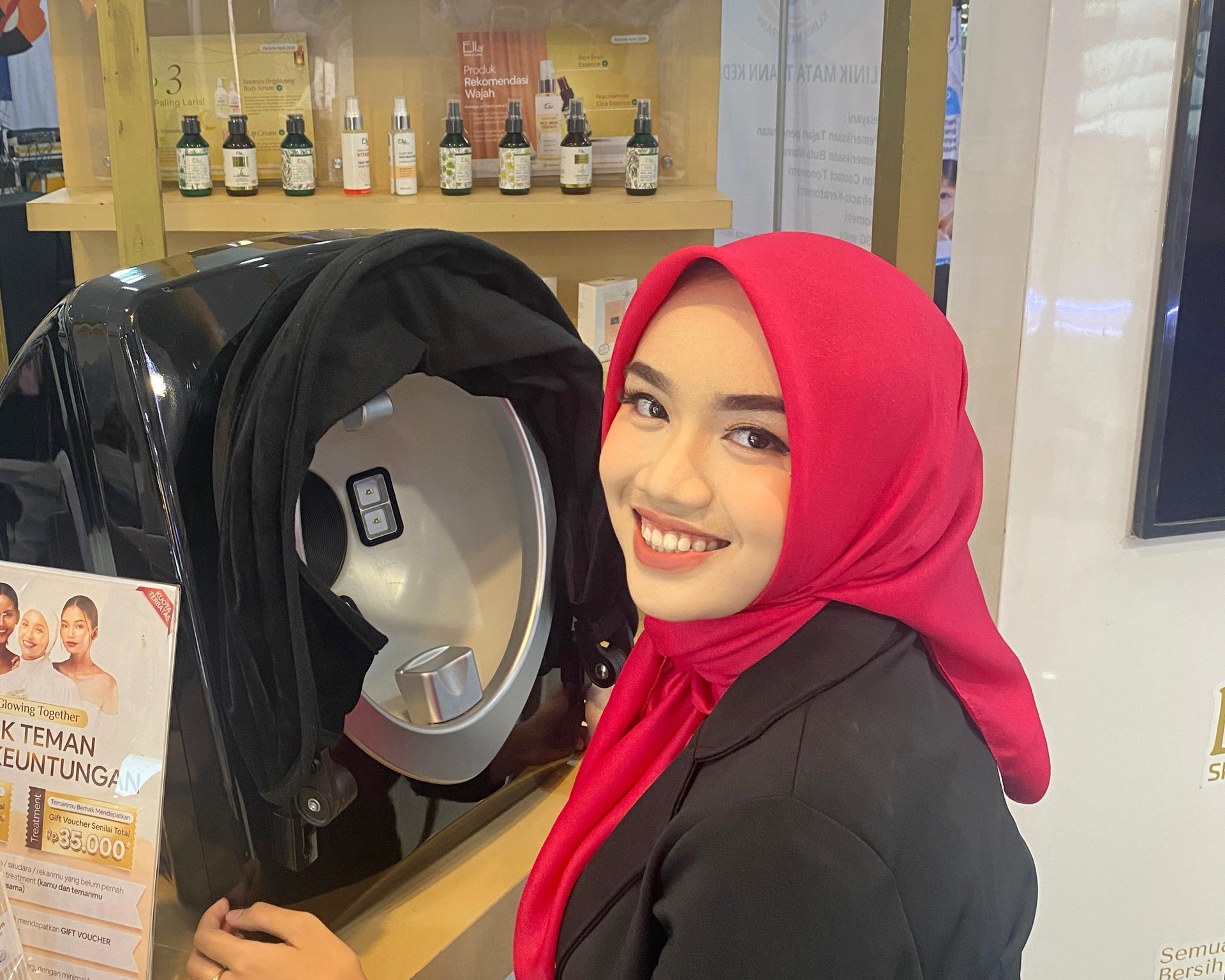 Skin Analysis di Kediri Beauty Fest