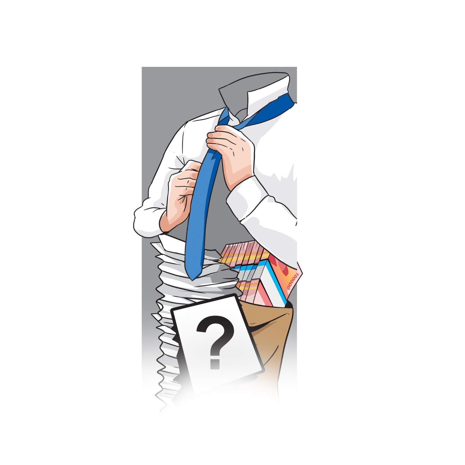 Ilustrasi pekerjaan.