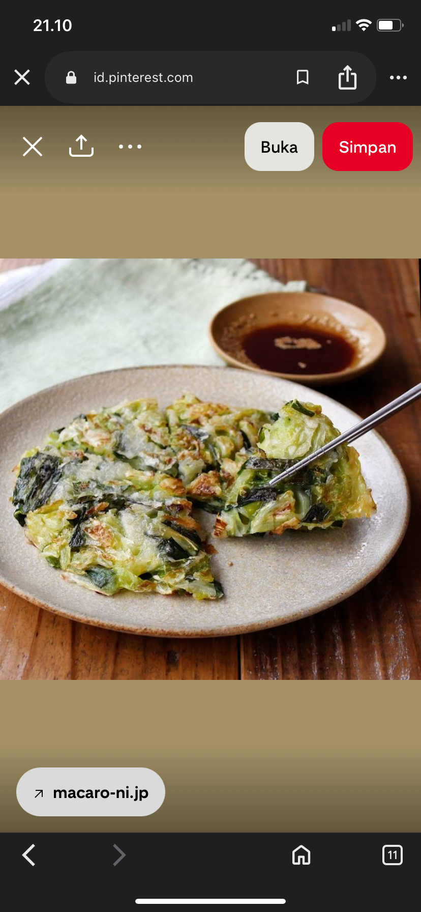 Pajeon ala Korea.