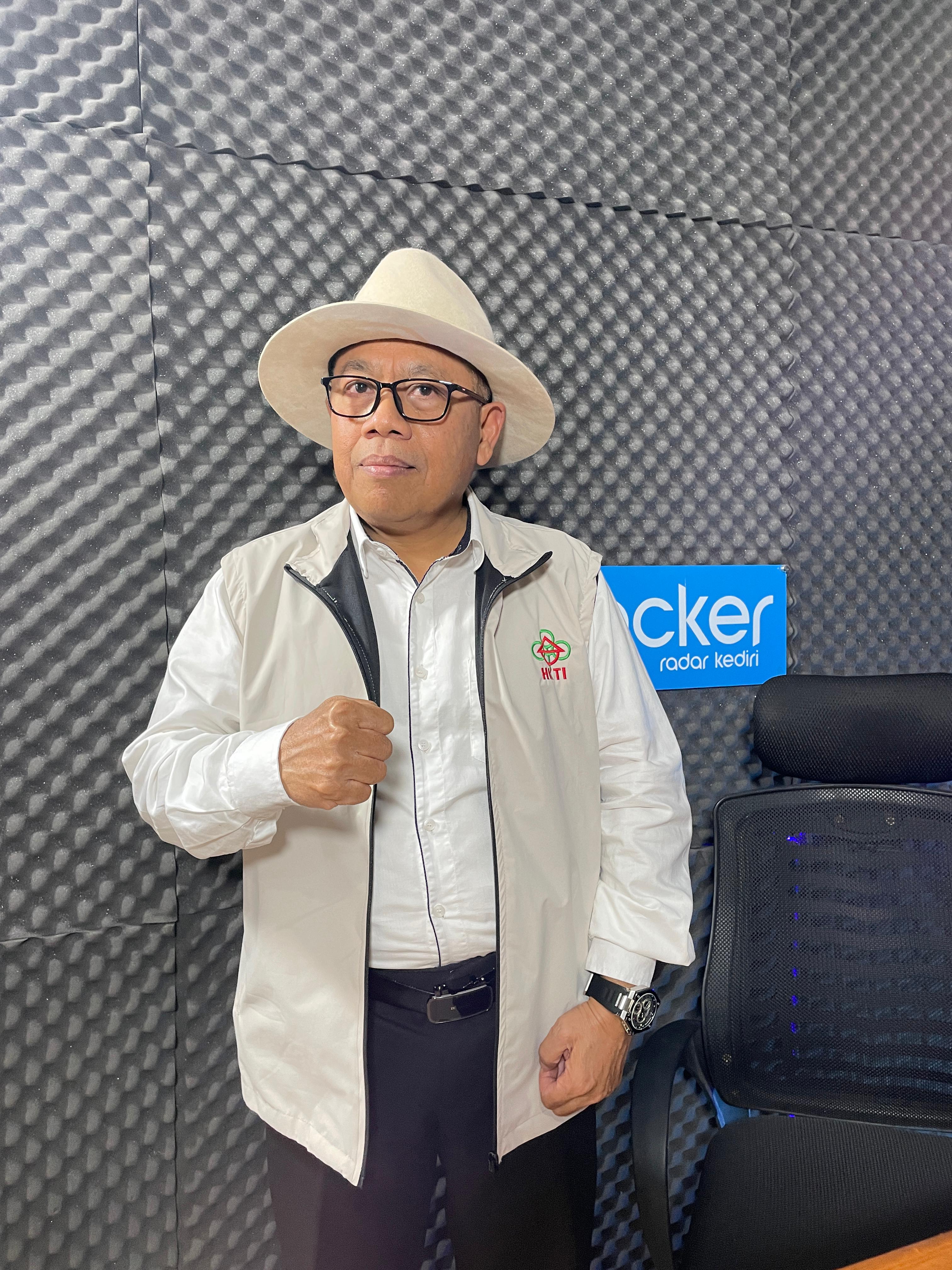 Ketua HKTI Kabupaten Kediri Sumandianto