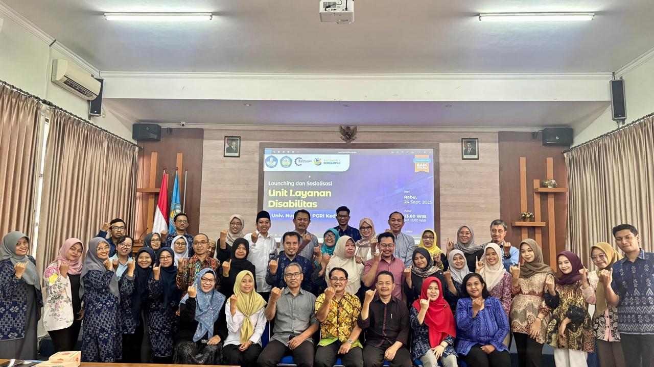 UNP Kediri menggelar launching dan sosialisasi unit layanan disabilitas
