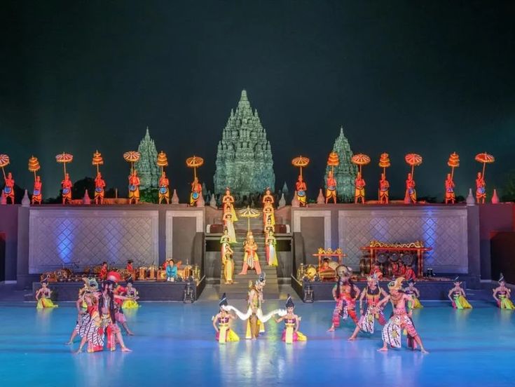 Pertunjukkan di Ramayana Ballet Prambanan. (Foto: panjinawangkung.com)