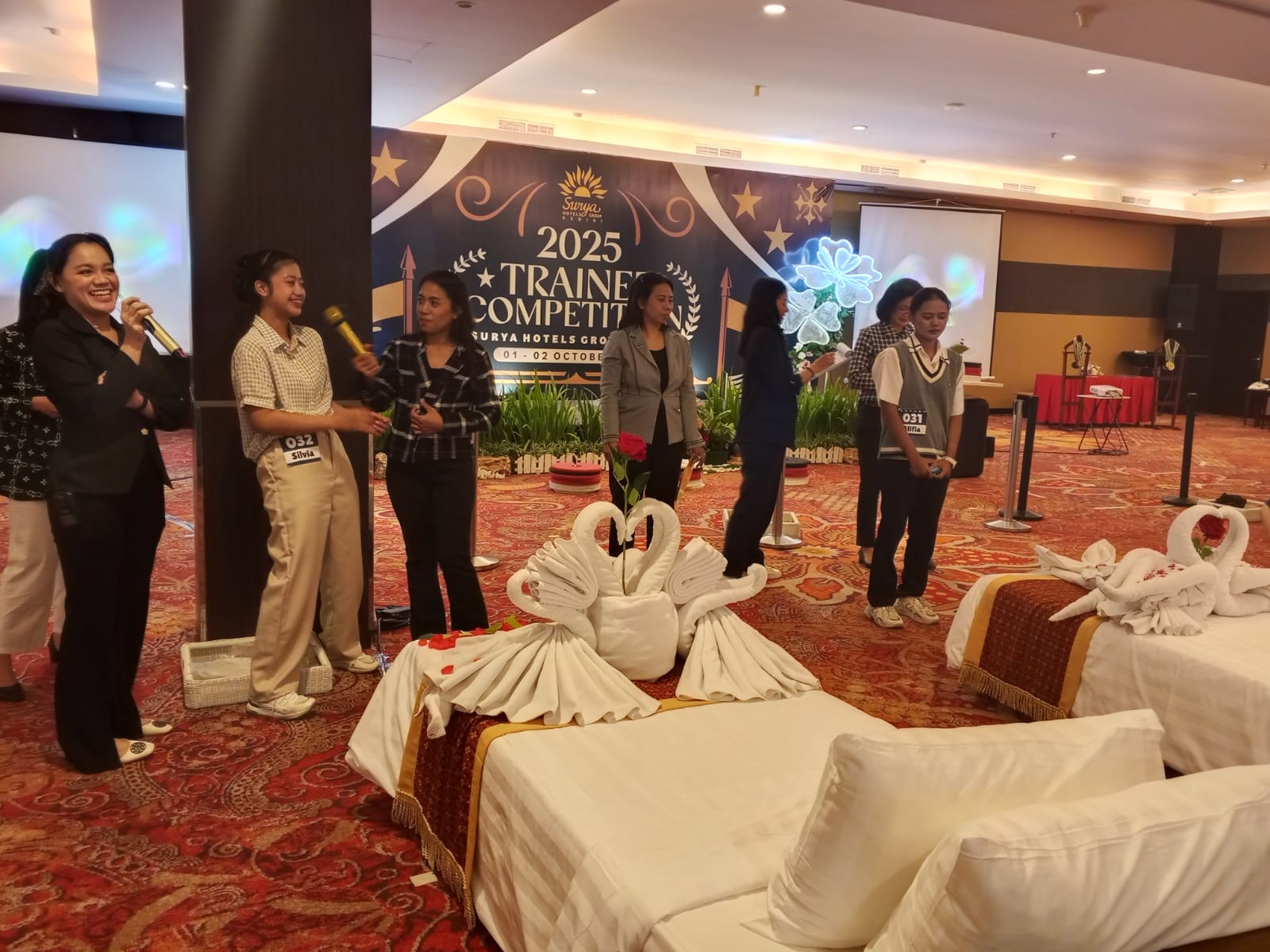 Surya Hotels Group Kediri menggelar Trainee Competition 2025.