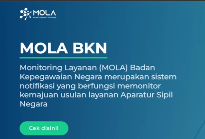 MOLA, Monitoring Layanan BKN