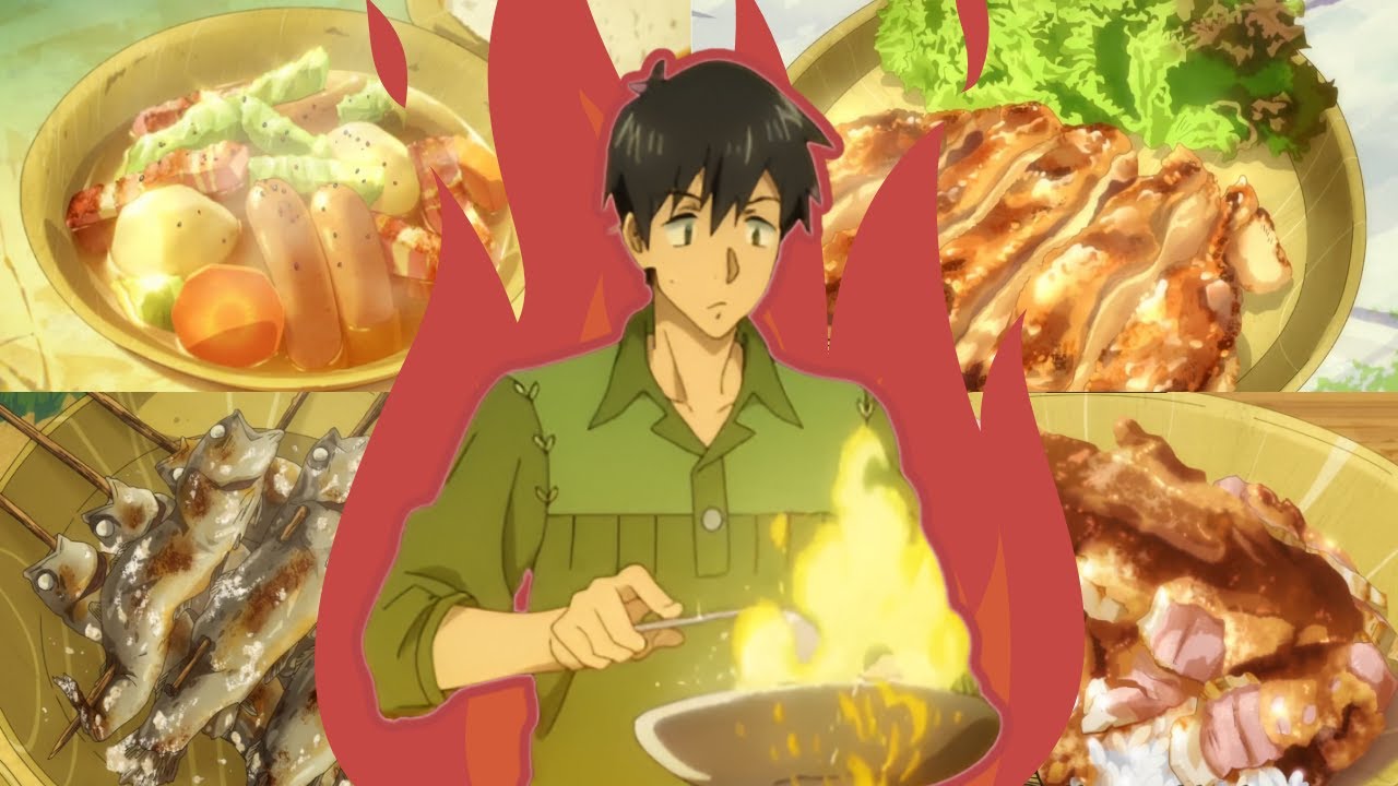 Daftar anime yang cocok jadi teman makan.