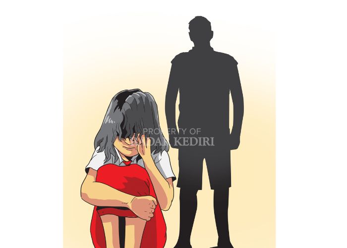 Ilustrasi bocah SD korban cabul.