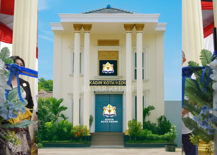 Kantor baru Kadin Kota Kediri.