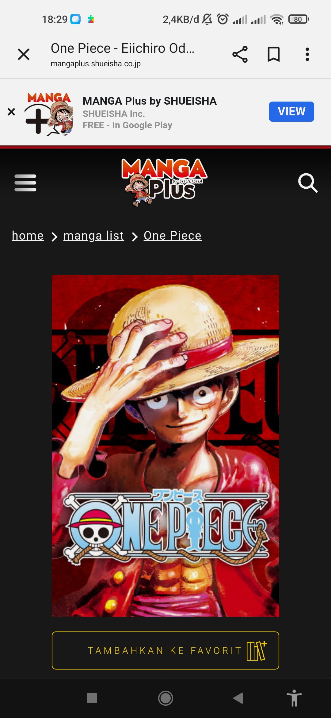 One Piece Chapter terbaru