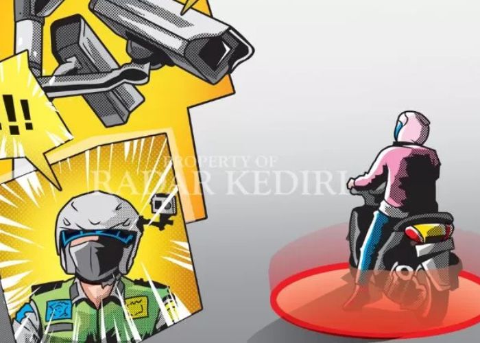 ILUSTRASI: Elte peneteksi wajah.
