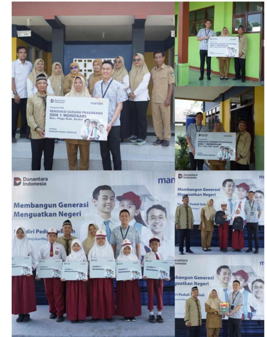 Perkuat Generasi Emas, Program Mandiri Peduli Sekolah Renovasi Fasilitas Belajar di Tiga Kabupaten Jawa Timur