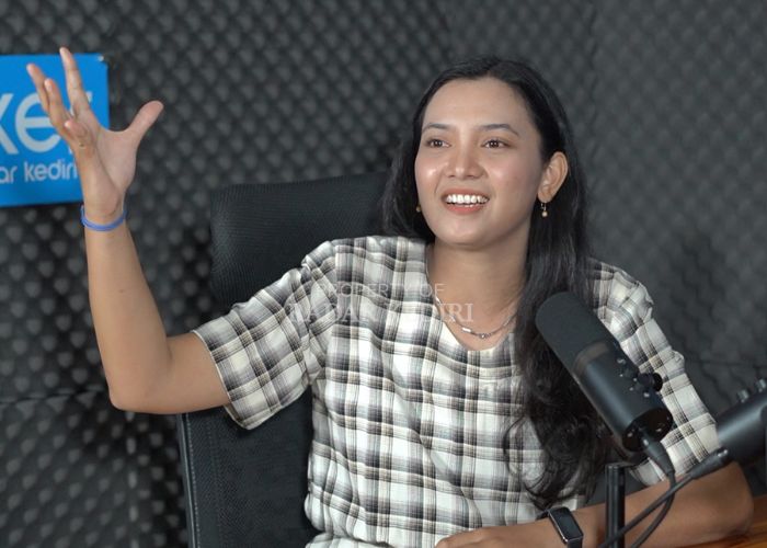 Breliana Setyaning Ayu Pramesti berbagi kisah di Podcast Jeda Laga.