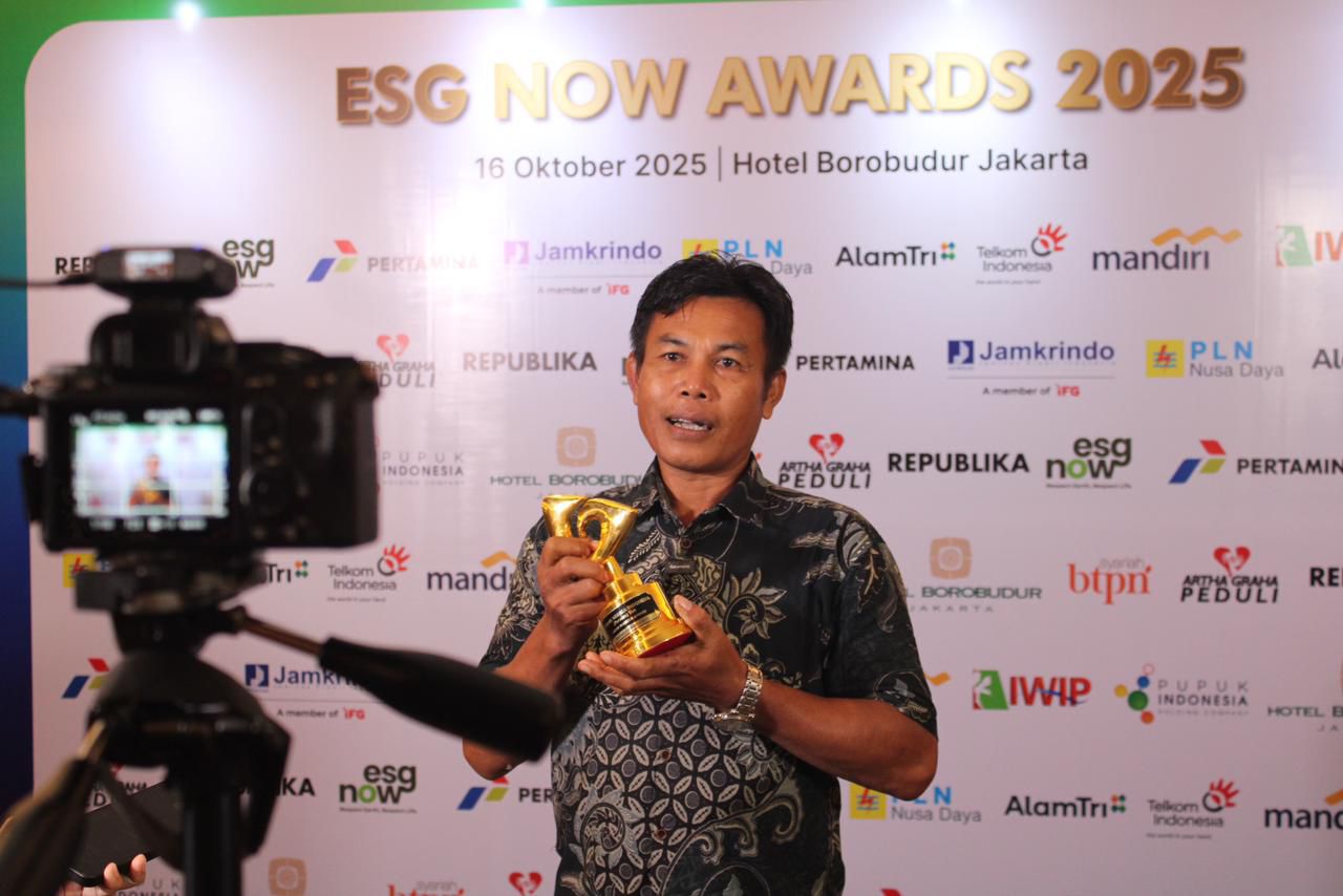 BNI Raih Green Warrior Award di ESG Now Awards 2025