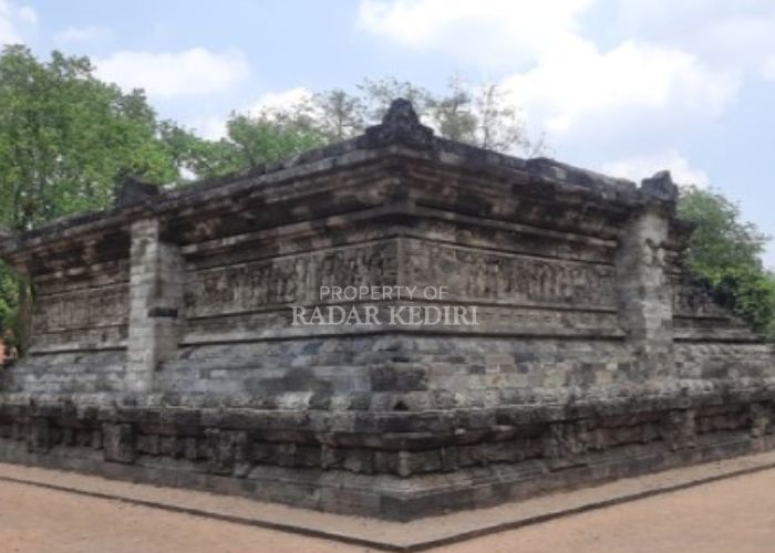 Foto candi Tegowangi diambil dari sisi timur.