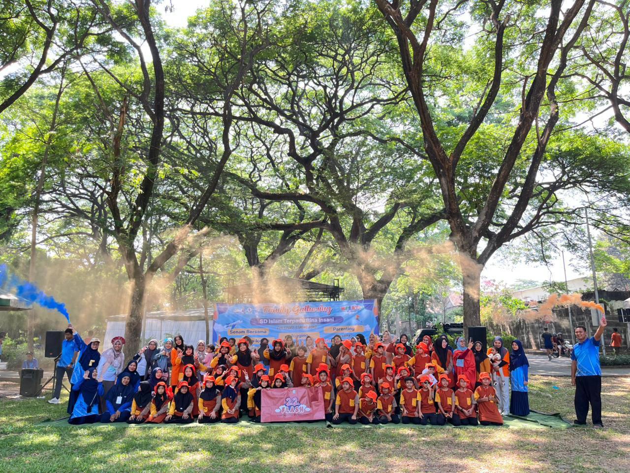 SDIT Bina Insan Kediri Gelar Family Gathering di Taman Tirtayasa