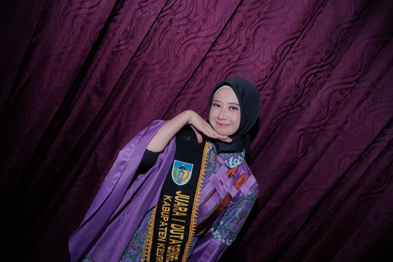 Inggrid Aulia Rahma, Duta Genre Kabupaten Kediri 2025.