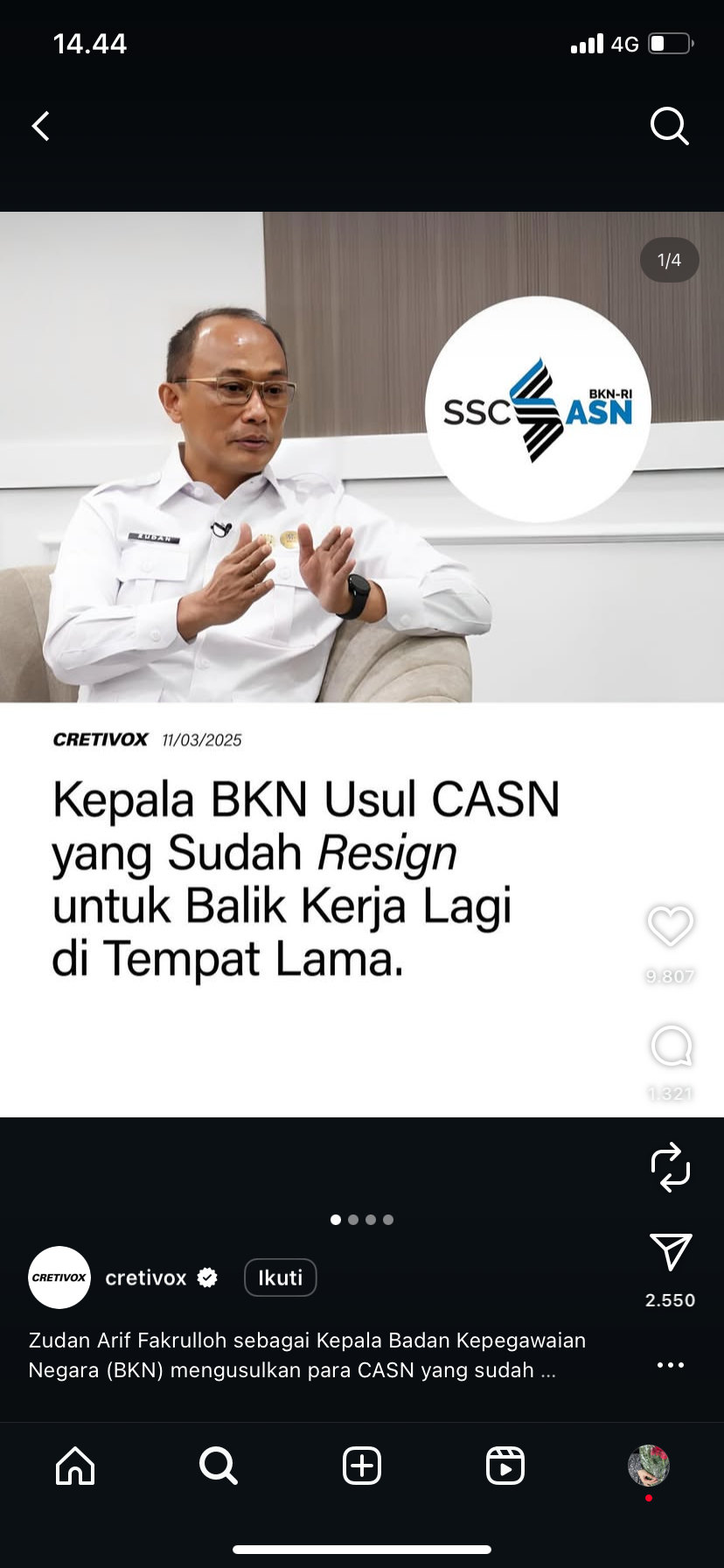 Kepala BKN Zudan Arif beberkan alasan pembatalan pelantikan PPPK Paruh Waktu.
