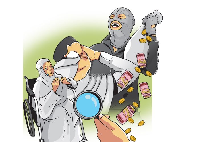Ilustrasi umrfah bodong.