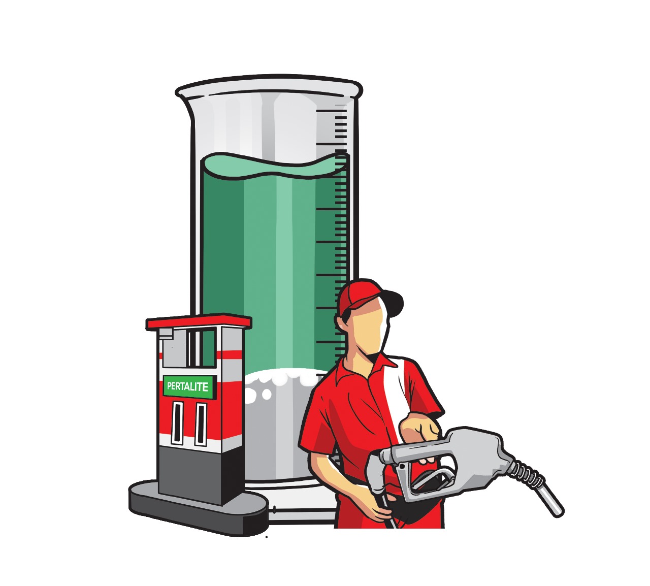 Ilustrasi pengcecekan bensin pertalite setelah kasus motor mbrebeg.