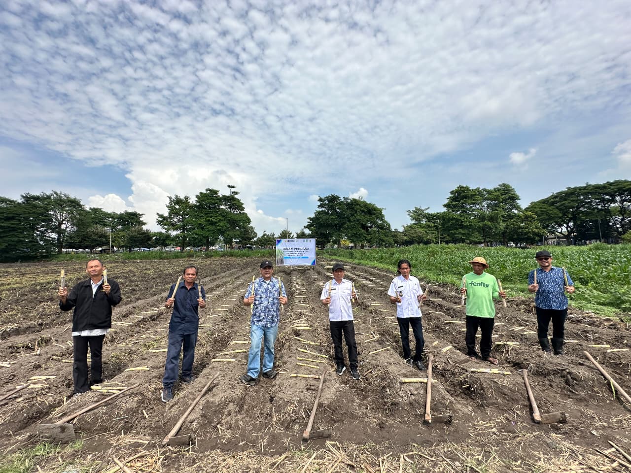 PG Pesantren Baru Sukseskan Tanam Perdana Program Bongkar Ratoon.