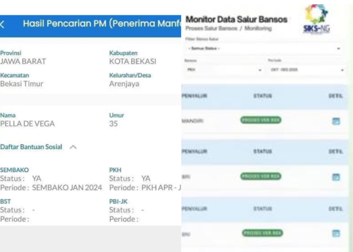 Update Bansos PKH BPNT Tahap 4 di SIKS-NG
