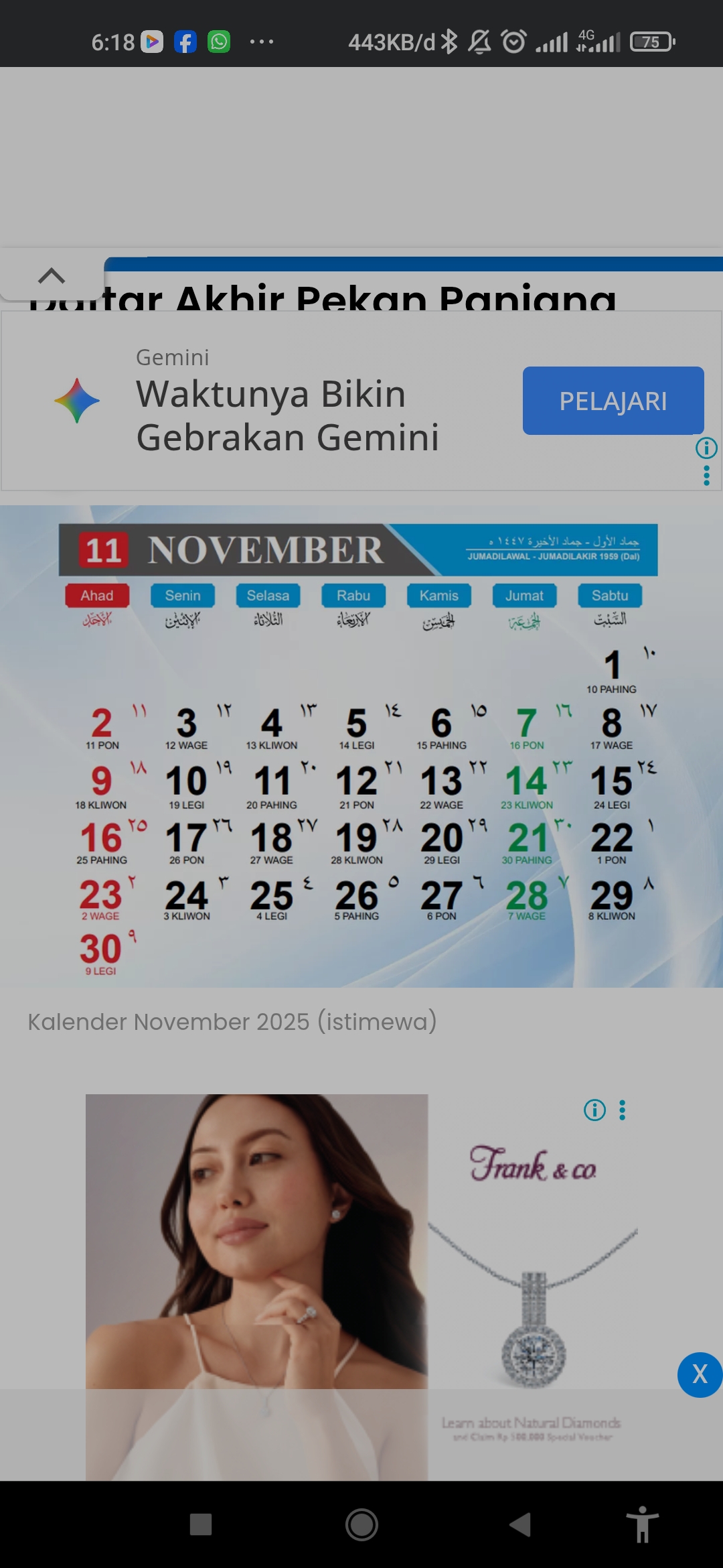 Kalender November 2025