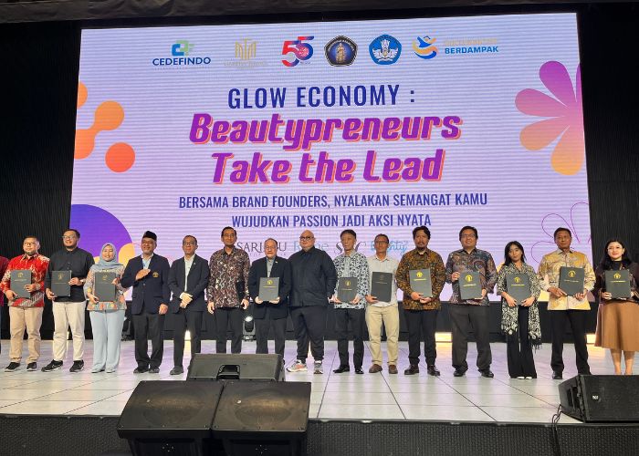 UB menggandeng 13 partner industri yang hadir dan sepakat berkerja sama dalam Research and Innovation Day 2025, Jumat (31102025).