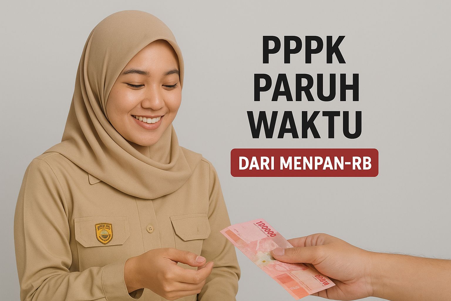 Ilustrasi gaji PPPK Paruh Waktu yang cair 1 November 2025.