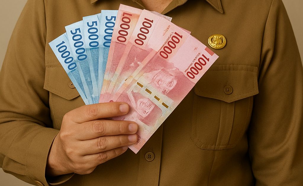 Ilustrasi gaji PNS terbaru.