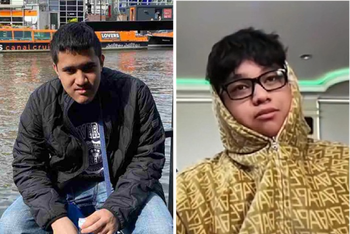 Yudo Archiles Purboyo (kiri) dan Yuda Purbaya Sunu, dua putra Purbaya Yudhi Sadewa